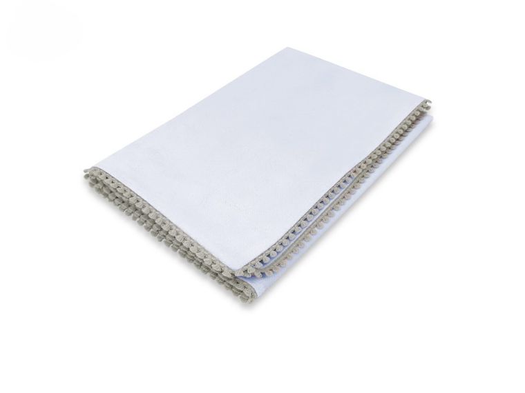 MimiNu, patura, velvet, albastru, 75-100 cm