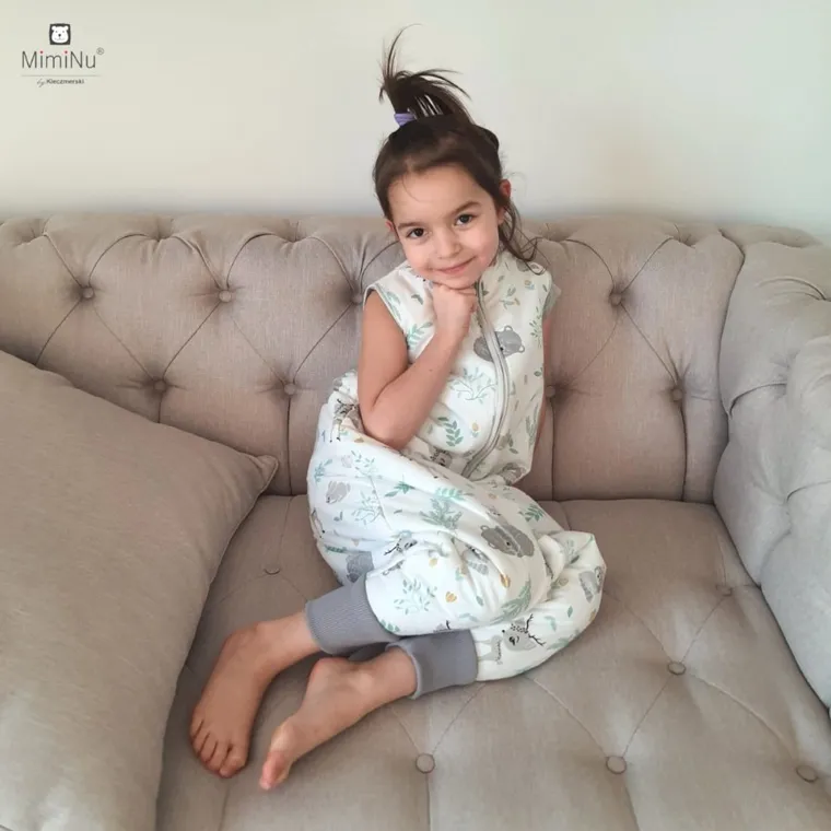 MimiNu, Prieteni de padure, sac de dormit cu picioare, caldurosi, TOG 2.5