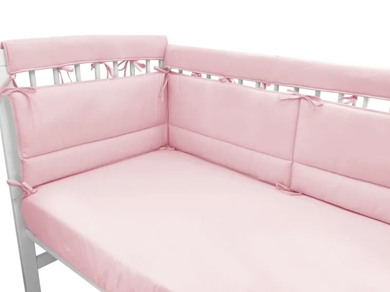MimiNu, Royal, aparatori pentru patut, roz, 70-20 cm