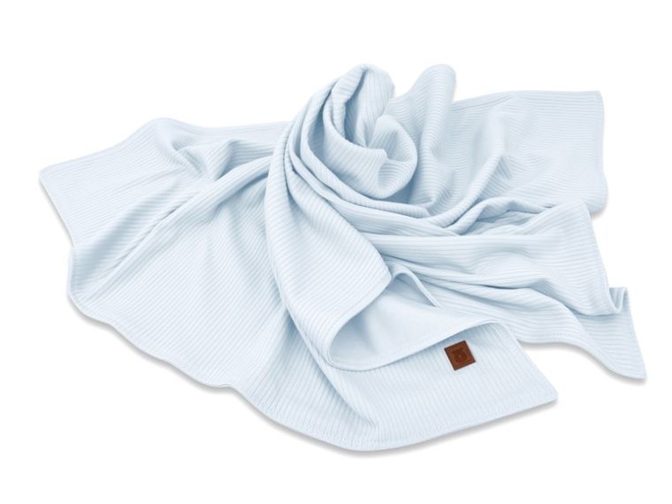 MimiNu, Soft, patura, Baby Blue, 60-70 cm, 0-2 ani