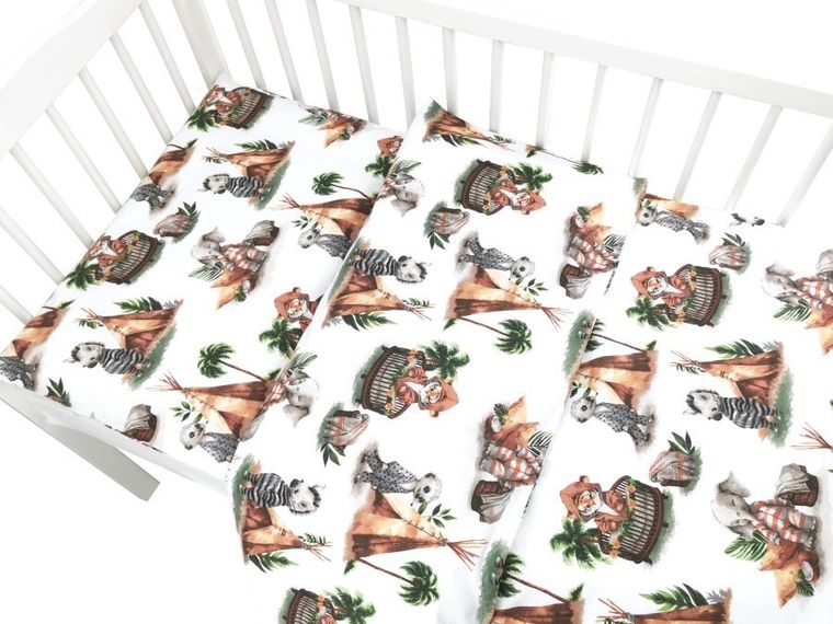 MimiNu, Tipi, set lenjerie de pat, single, 100-135 cm