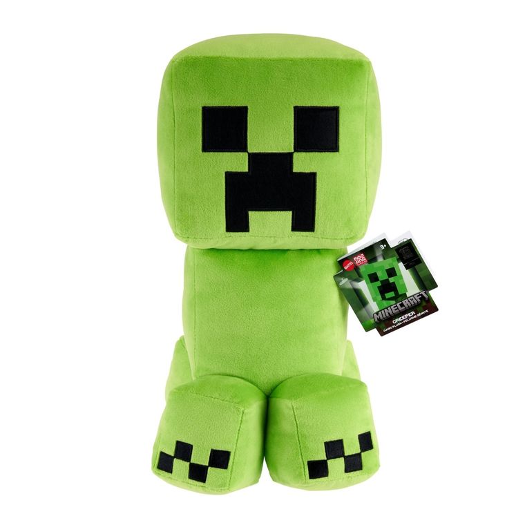 Minecraft, Creeper, jucarie de plus, 40 cm