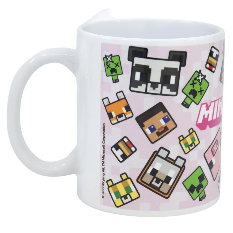 Minecraft Girl, cana din ceramica, 325 ml