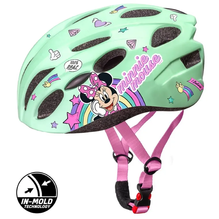 Minnie Mouse, casca de bicicleta in-mold, 52-56 cm