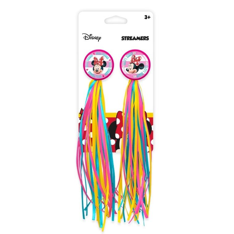 Minnie Mouse, panglici pentru ghidonul de bicicleta