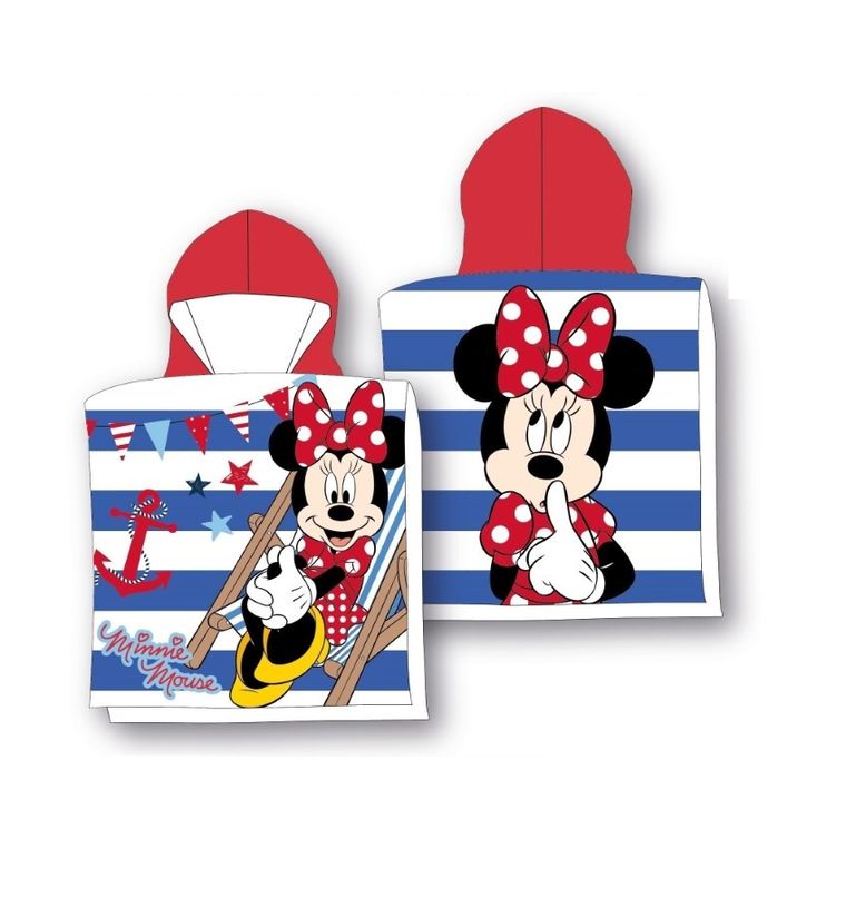 Minnie Mouse, prosop tip poncho, 50-100 cm