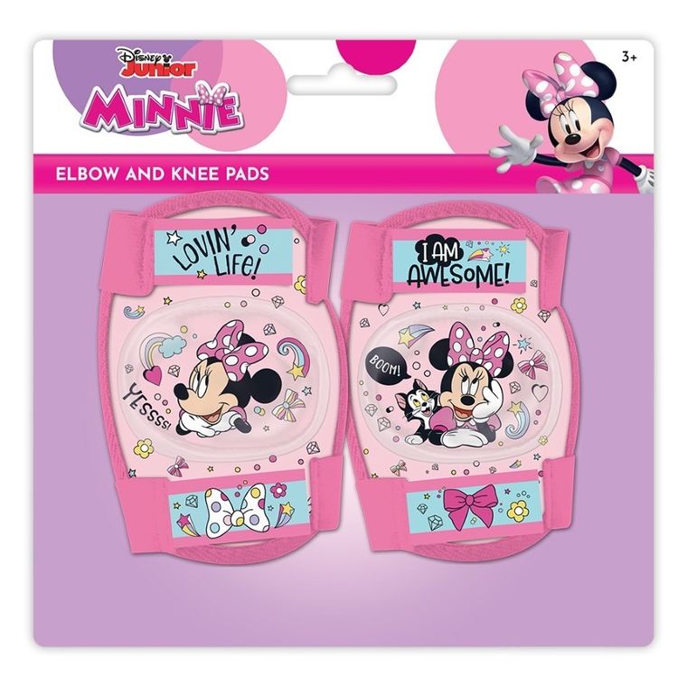 Minnie Mouse, set de protectie pentru coate si genunchi