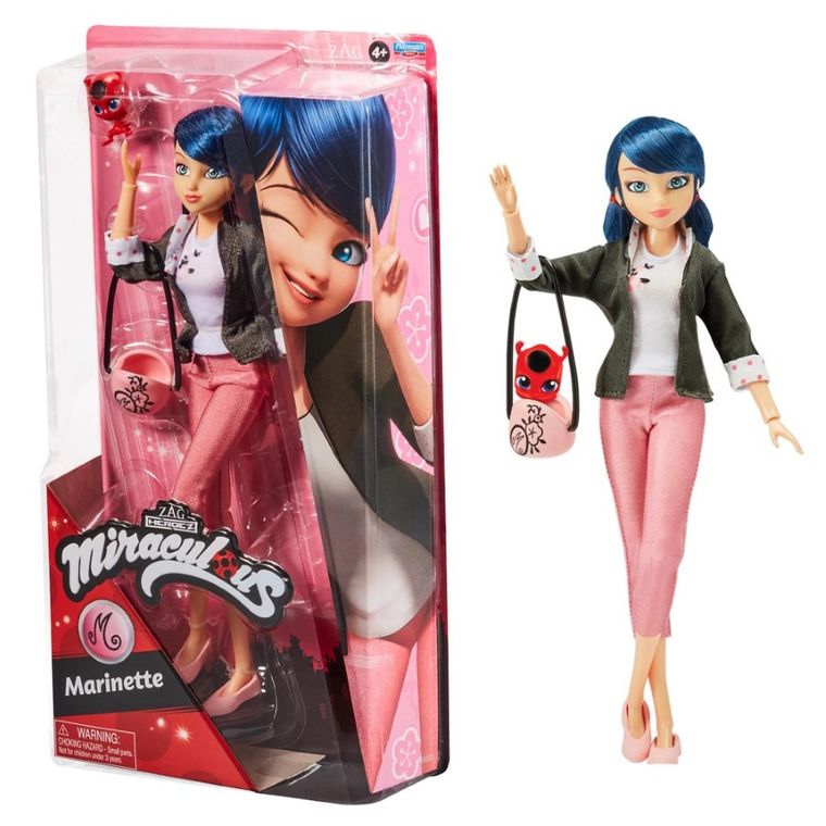 Miraculous, papusa Marinette, 30 cm