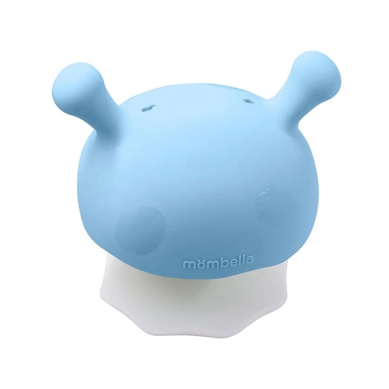 Mombella, Mushroom, jucarie dentitie, Light Blue