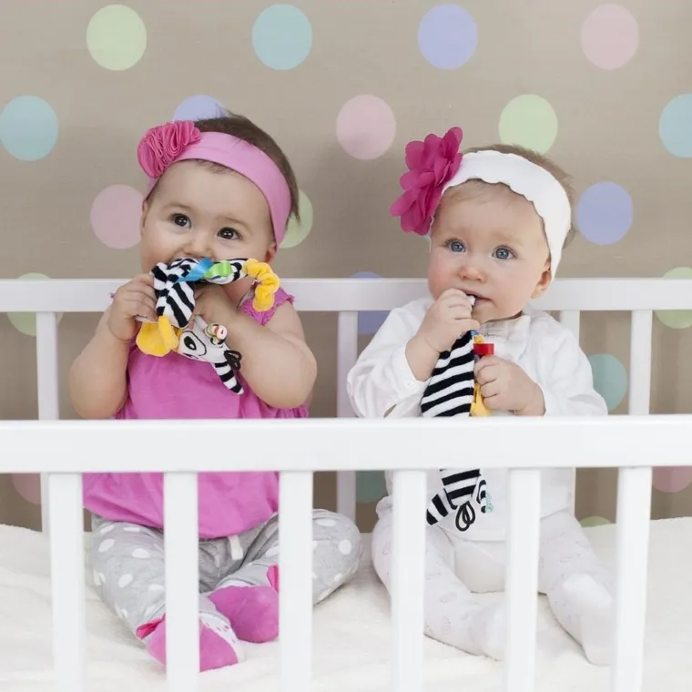 Mom's Care, zebra, jucarie senzoriala contrastanta