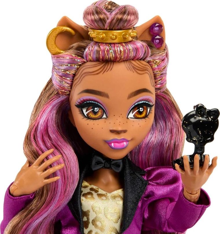 Monster High, Monster Ball, Clawdeen Wolf, papusa cu accesorii