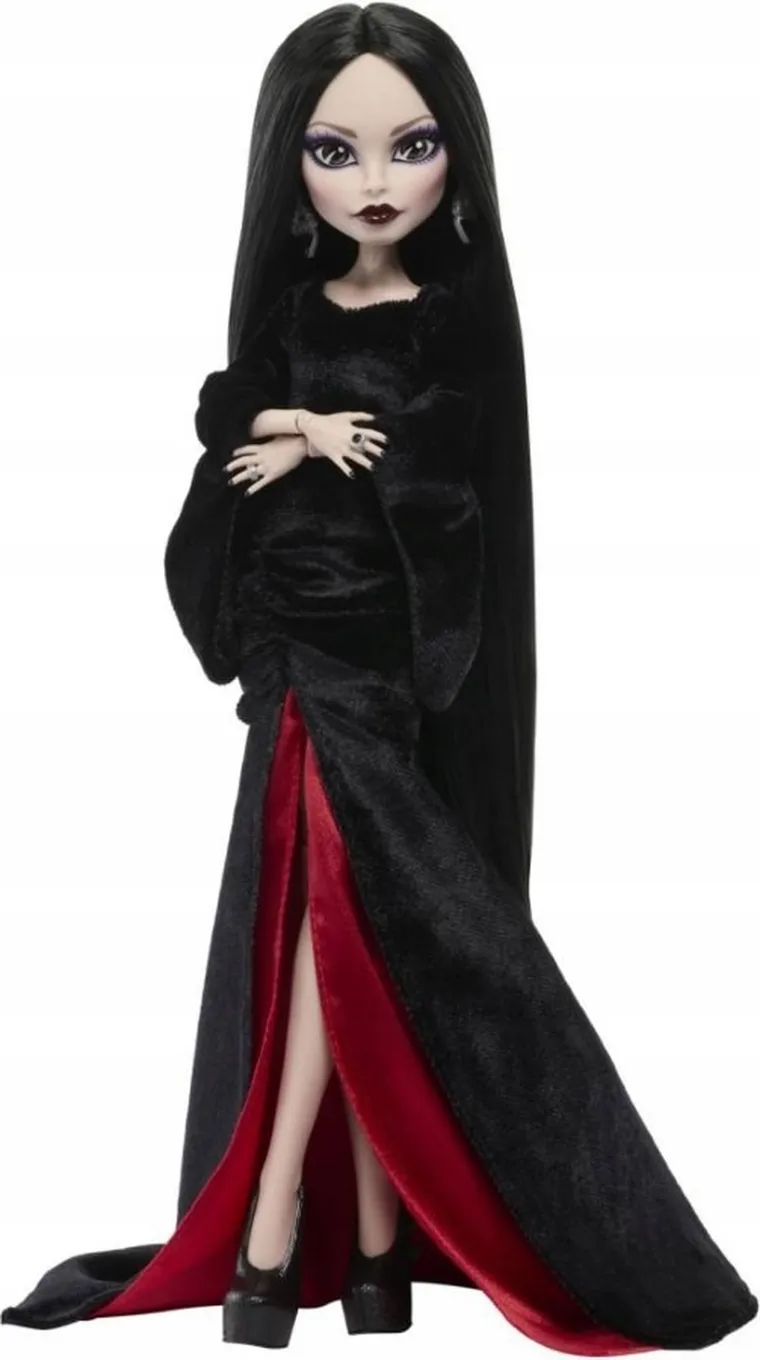 Monster High x Wednesday, Morticia, papusa de colectie