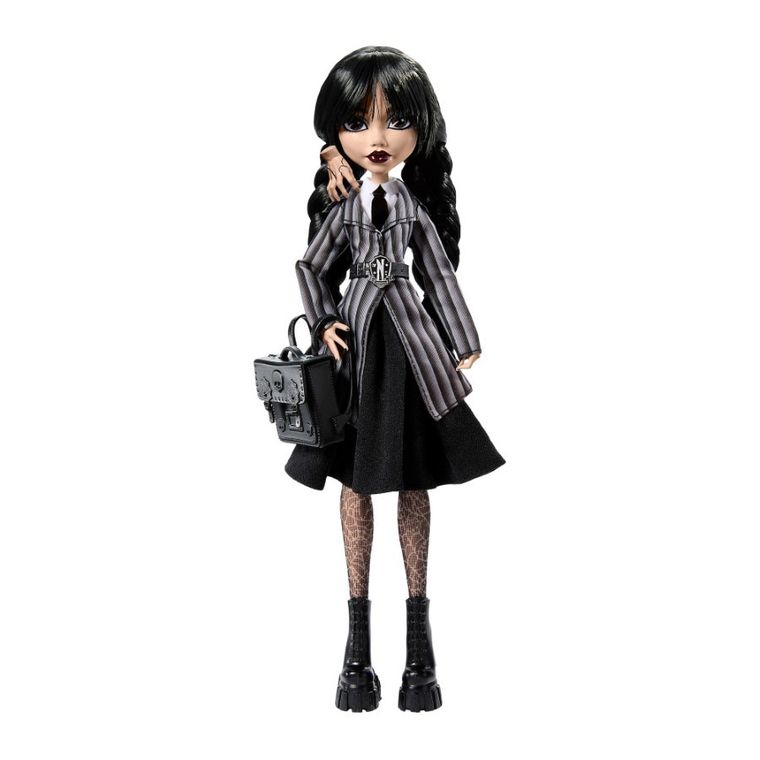 Monster High x Wednesday, Wednesday Addams, papusa de colectie