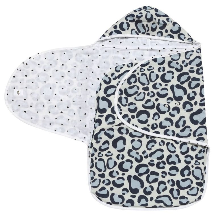 Motherhood, Invelitoare de bumbac pentru masina, Blue Leopardus
