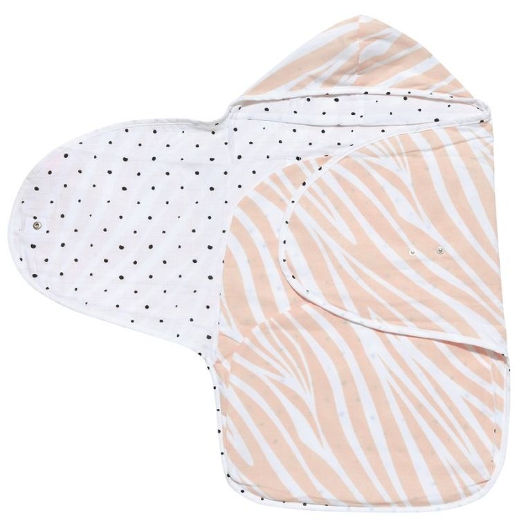 Motherhood, Invelitoare de bumbac pentru masina, Salmon Zebra