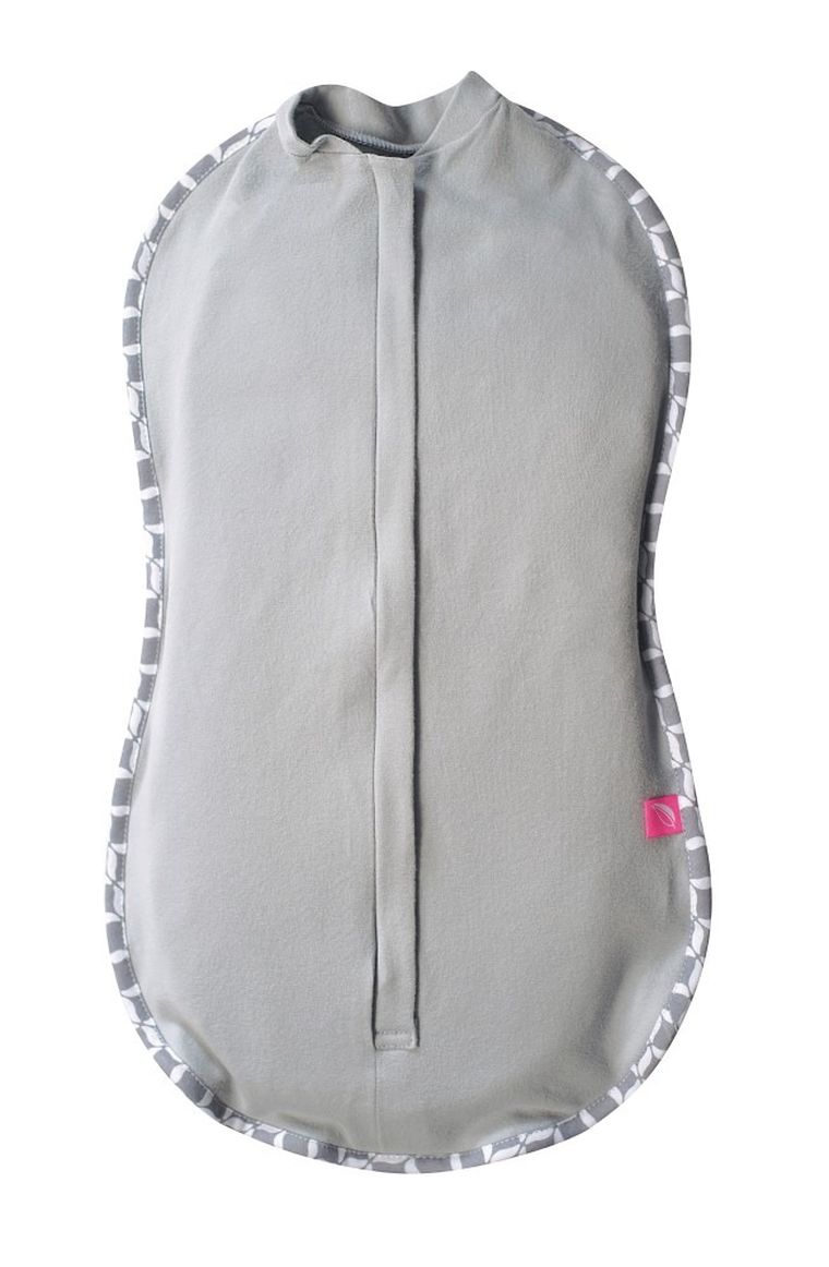 Motherhood, Invelitoare Zip&Swaddle masura 1 (2,5-5kg), Grey/Grey Classics