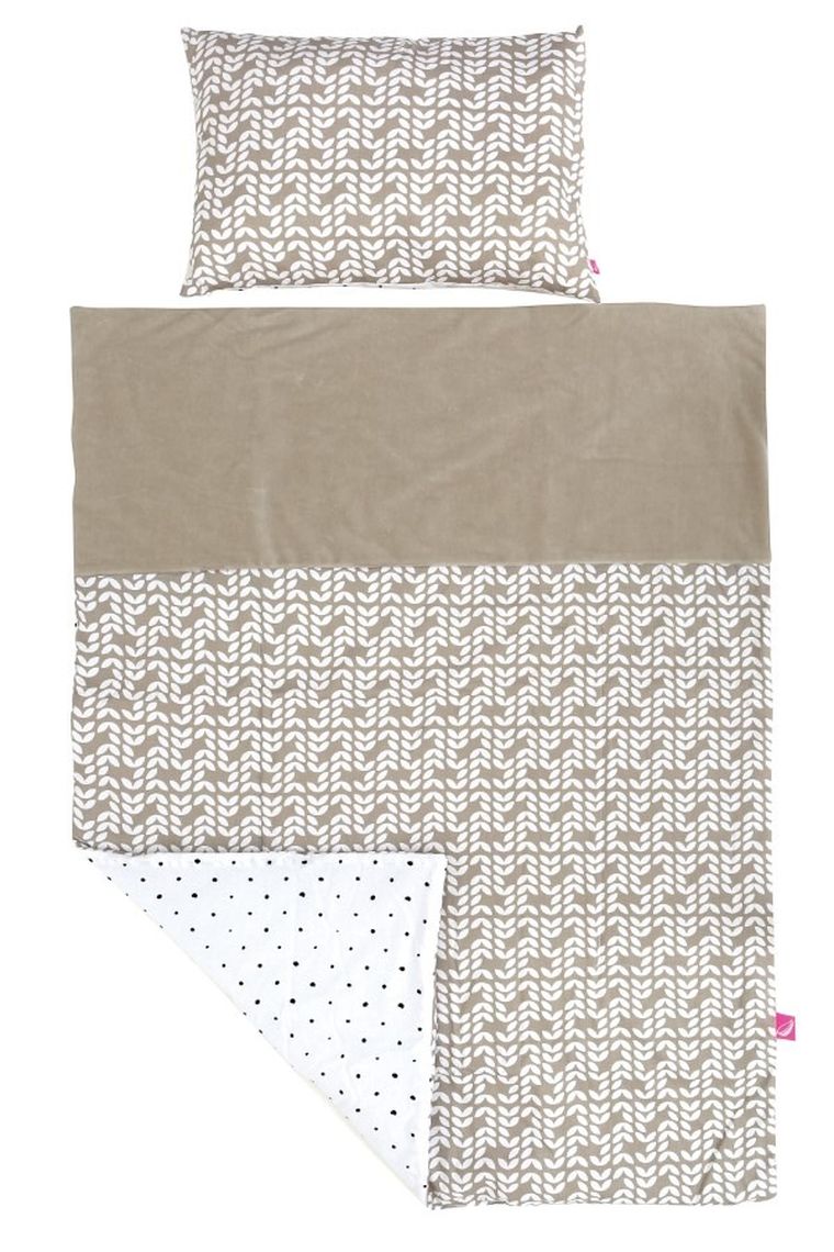 Motherhood, paturica cu perna pentru prescolari, Beige Classics