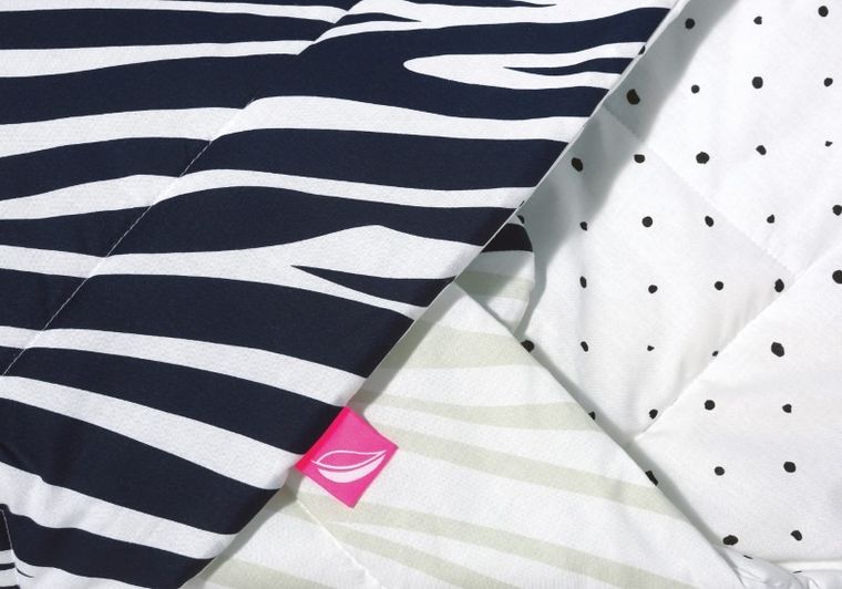 Motherhood, Paturica de infasat cu insertie din cocos, Blue Zebra