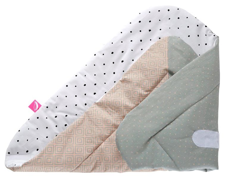 Motherhood, Paturica de infasat din bumbac, Pink Squares