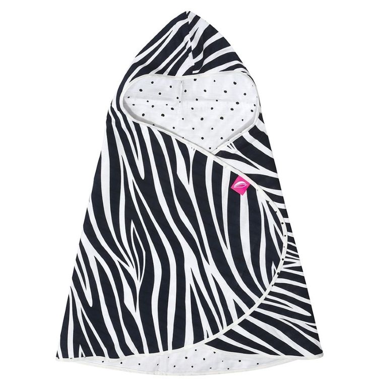 Motherhood, Prosop din muselina pentru sugari (65-130), Blue Zebra