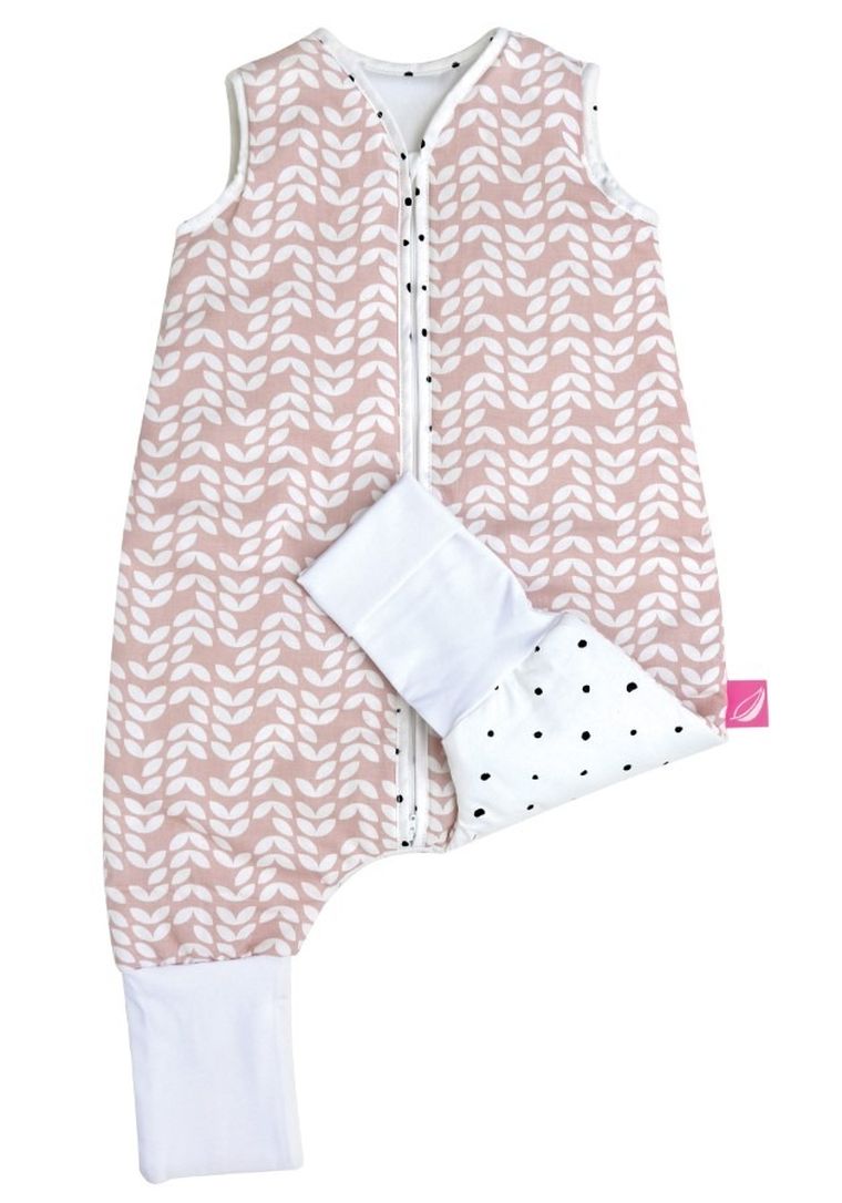 Motherhood, sac de dormit cu craci si captuseala, 1-1,5 ani, Pink Classics