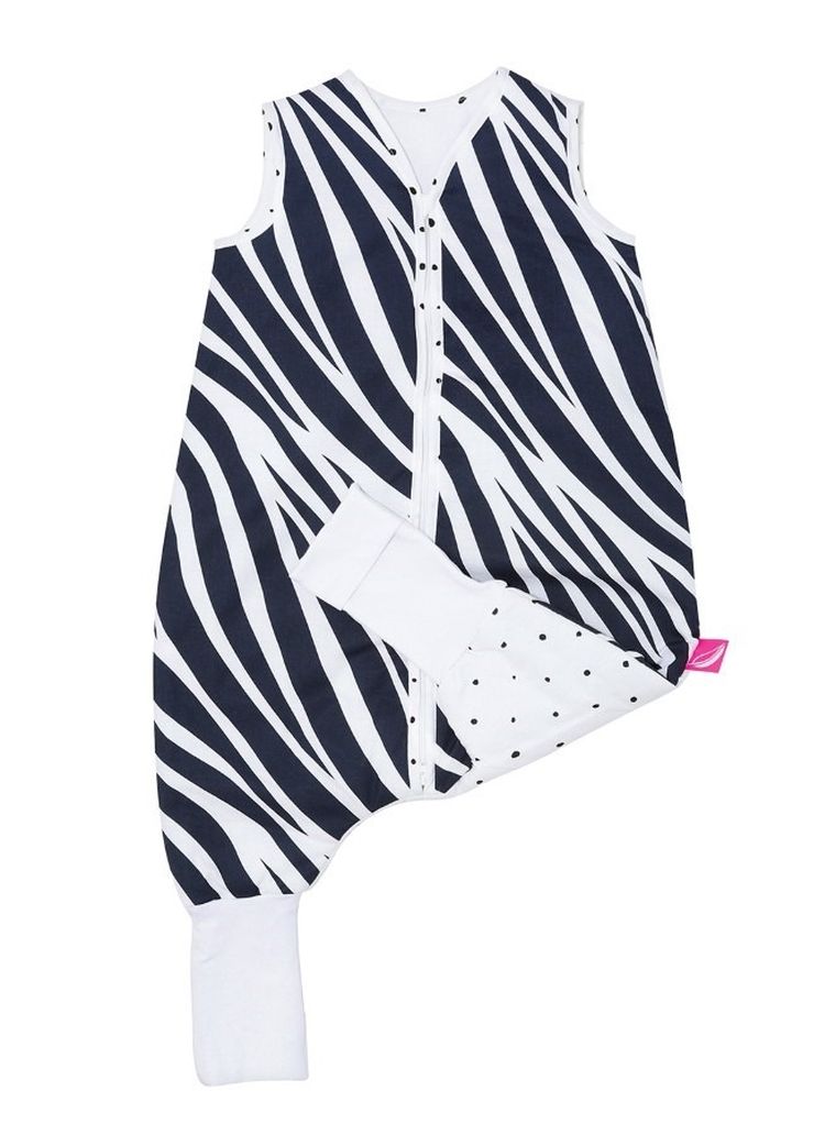 Motherhood, Sac de dormit cu craci si captuseala 1,5-2,5 ani, Blue Zebra