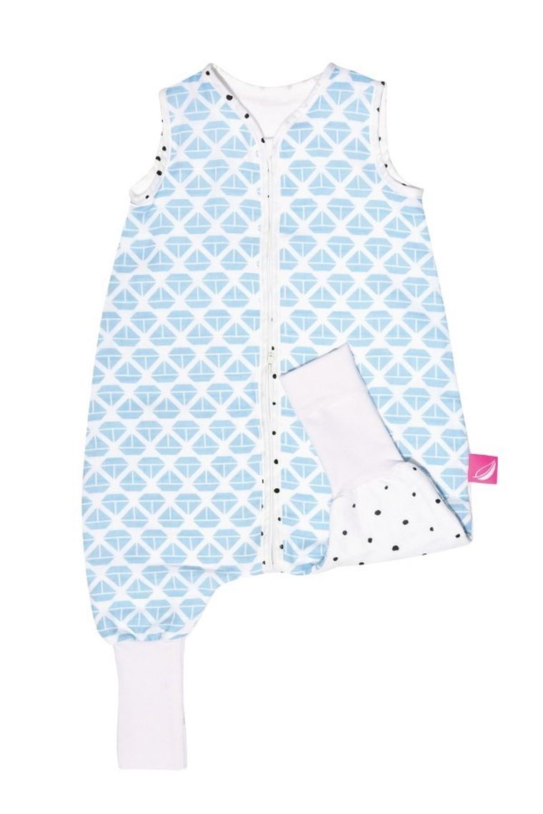 Motherhood, Sac de dormit din muselina, cu craci, 1,5-2,5 ani, Blue Boats