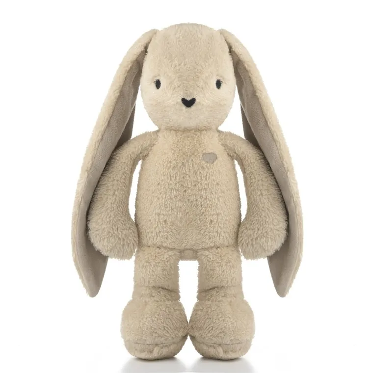 MyHummy (Szumisie), Iepuras 5 in 1 cu pernuta termica din grau, 30 cm, bej