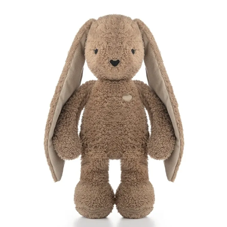 MyHummy (Szumisie), Iepuras 5 in 1 cu pernuta termica din grau, 30 cm, maro