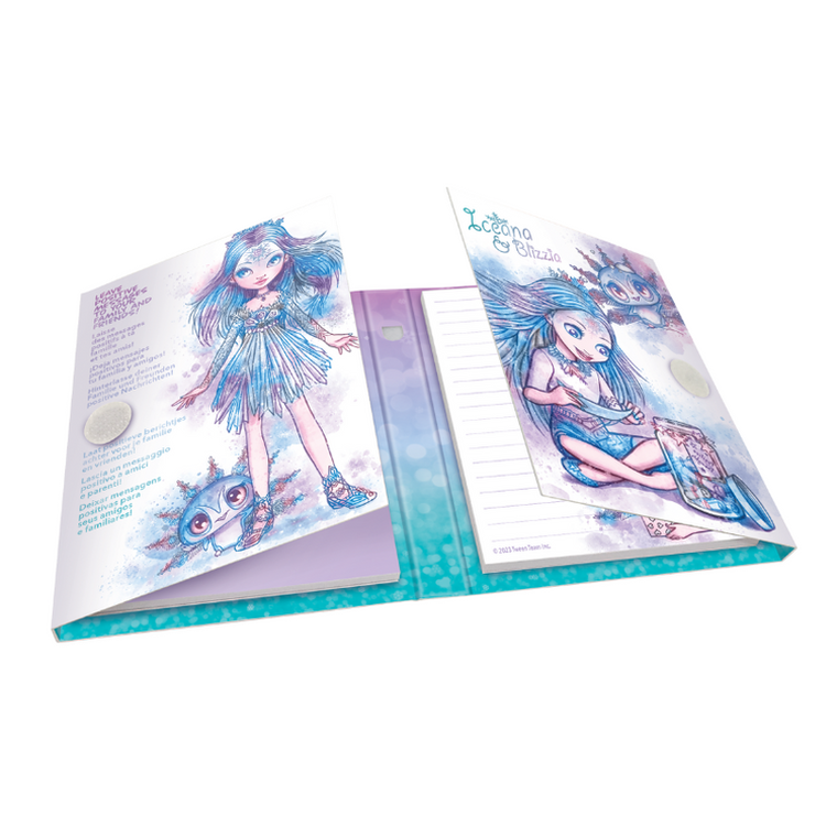 Nebulous Stars, Iceana, caiet cu stilou si biletele adezive