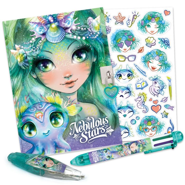 Nebulous Stars, Marinia, jurnal cu lacatel si aplicator de modele