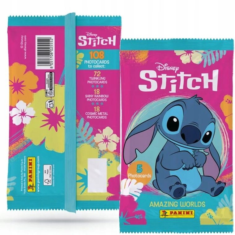 Panini, Lilo si Stitch, carti foto de colectie in plic, 1 buc.