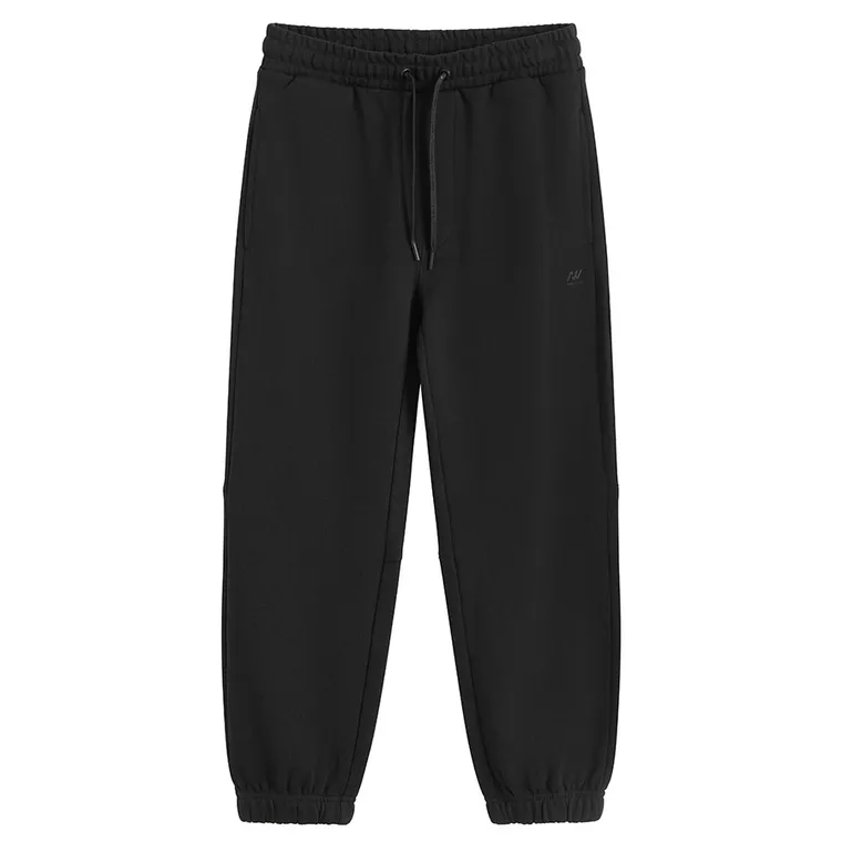 Pantaloni de trening regular negri NOWEAR
