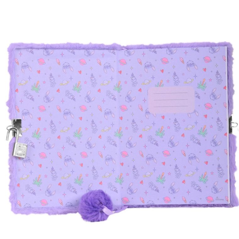 Paso, Lilo si Stitch, jurnal cu lacatel de plus, A5, 96 foi, cu linie, Dreamer