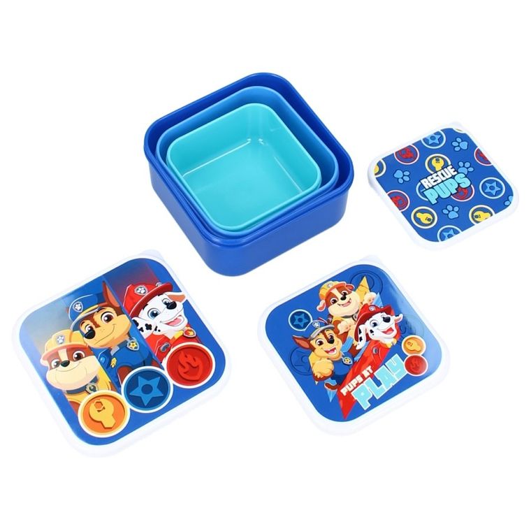 Paw Patrol, Fresh Bites, cutie pentru pranz 3in1, albastru