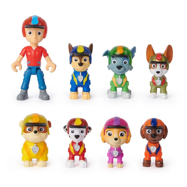 Paw Patrol, Jungle Pups, set de figurine