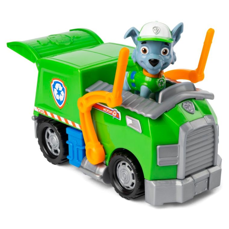 Paw Patrol, Rocky, vehicul cu figurina