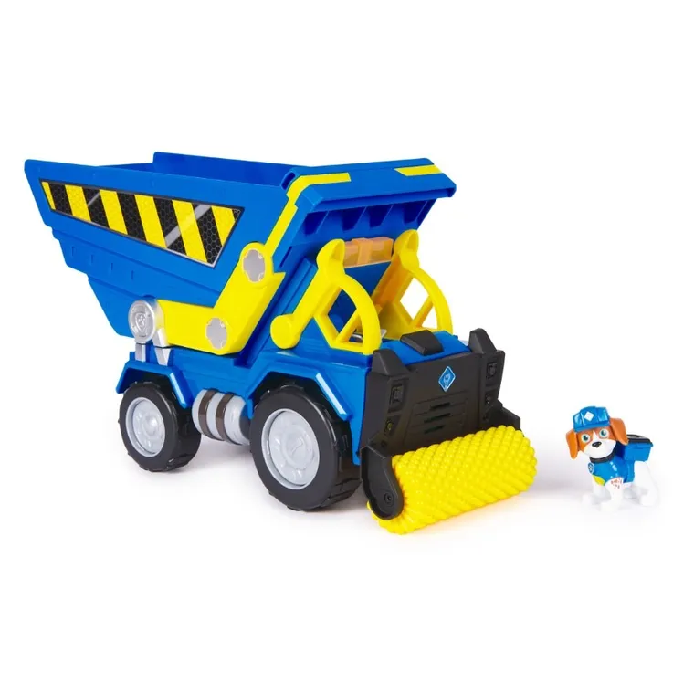 Paw Patrol, Rubble & Crew, Wheeler, vehicul cu figurina