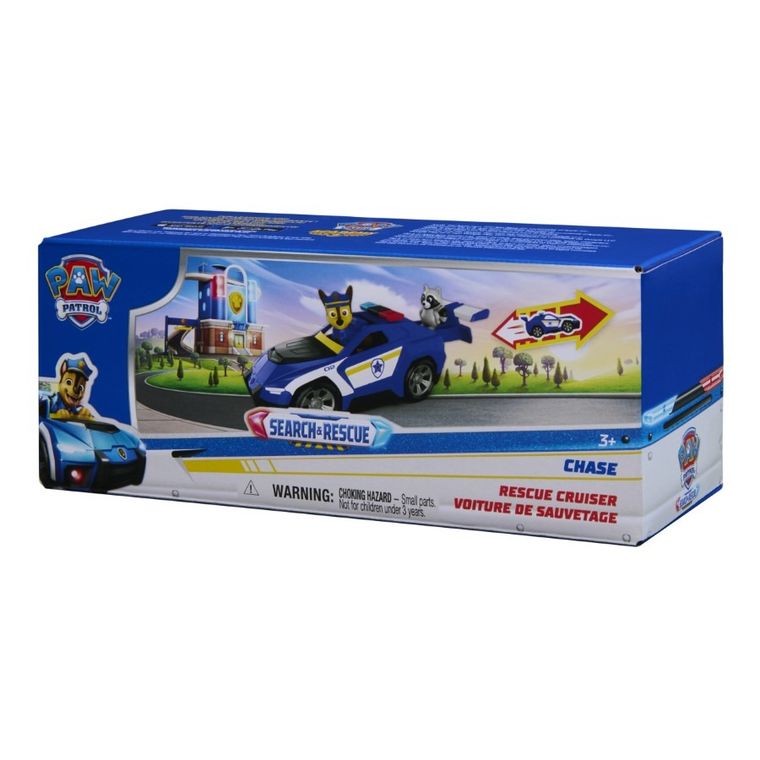 Paw Patrol, Search&Rescue, Chase, vehicul cu figurina