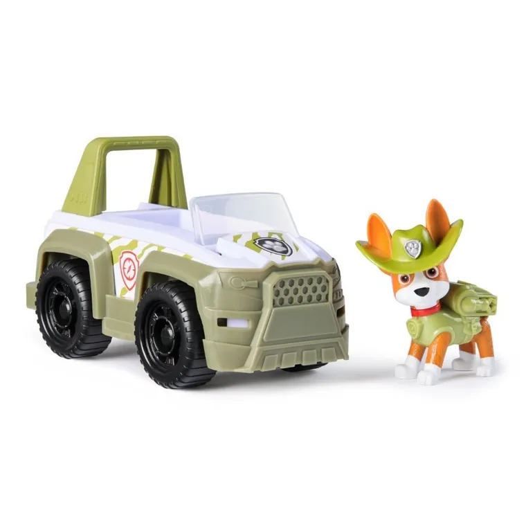 Paw Patrol, Tracker, vehicul cu figurina