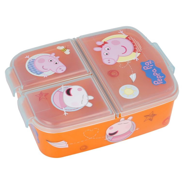Peppa Pig, cutie pentru pranz cu compartimente