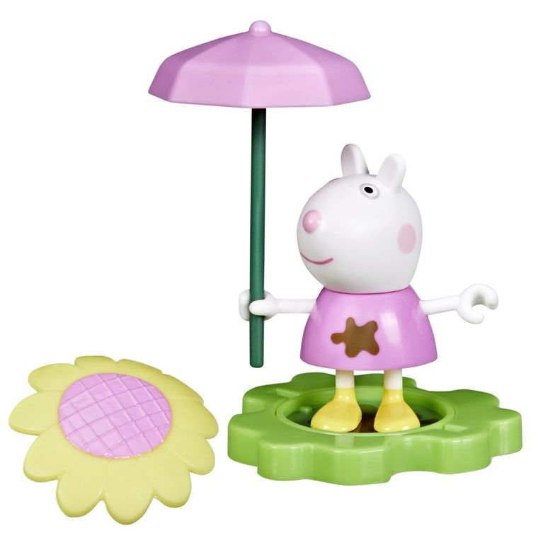 Peppa Pig, Muddle Puddle Suzy, figurina si akcesoria