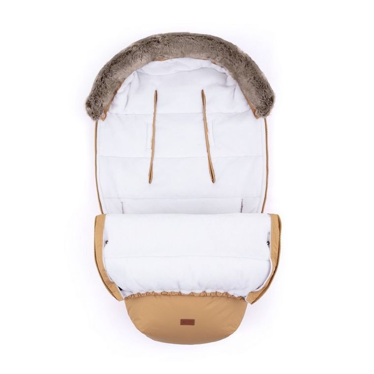 Petite&Mars, Comfy, sac de dormit de iarna, 4 in 1, caramel elegant