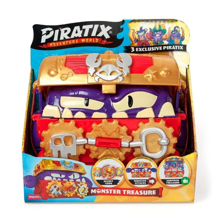 Piratix, Monster Treasure, figurina