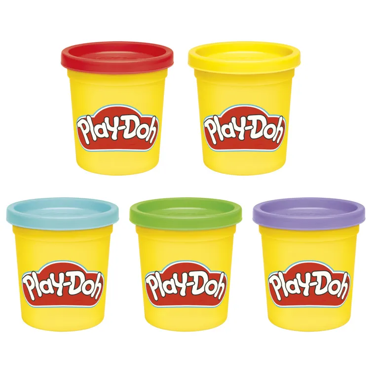 Play-Doh, Back To School, set creativ, 5 tuburi