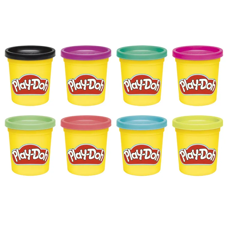 Play-Doh, Culori vii, 8 tuburi, set creativ