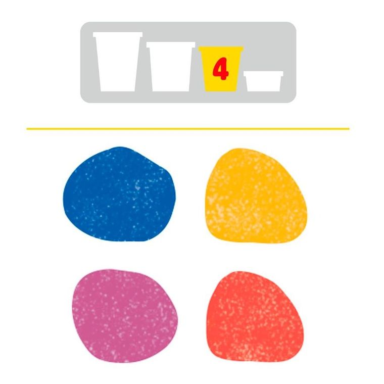 Play-Doh, Metallic, 4 culori, set creativ