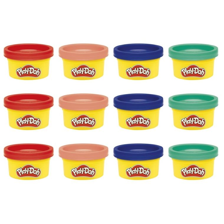 Play-Doh, Treats & Favors, set creativ, 12 cutie