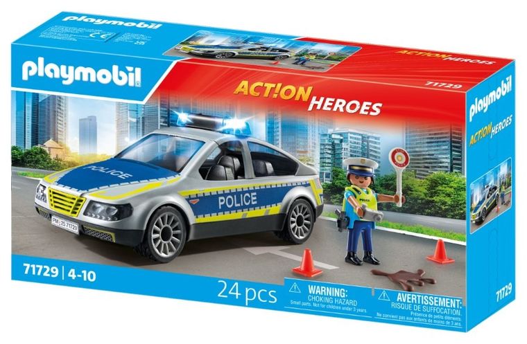 Playmobil, Action Heroes, Masina de politie, 71729