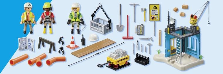 Playmobil, Action Heroes, Santier, 71650